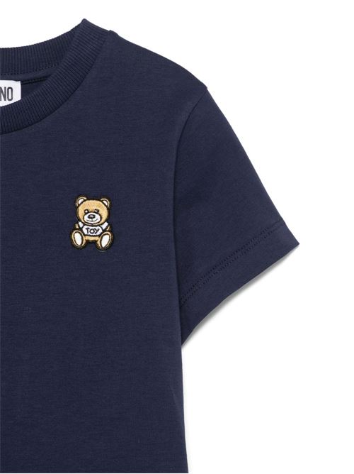 T-shirt bambino maniche corte MOSCHINO KID-TEEN | HUM05ELAA0240016